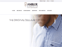 Tablet Screenshot of ambler.co.nz
